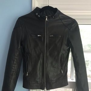 Leather jacket